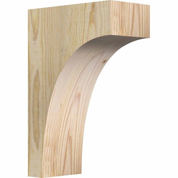 Ekena Millwork Huntington Rough Sawn Corbel, Douglas Fir, 4"W x 8"D x 12"H COR04X08X12HUN00RDF - main
